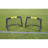 Precision training Mini-voetbaldoelen 91,4 cm polyester zwart 2 stuks