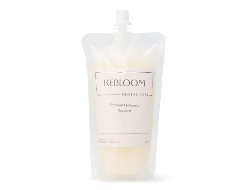 Rebloom care premium tandpasta refill - pepermunt - 240 ml