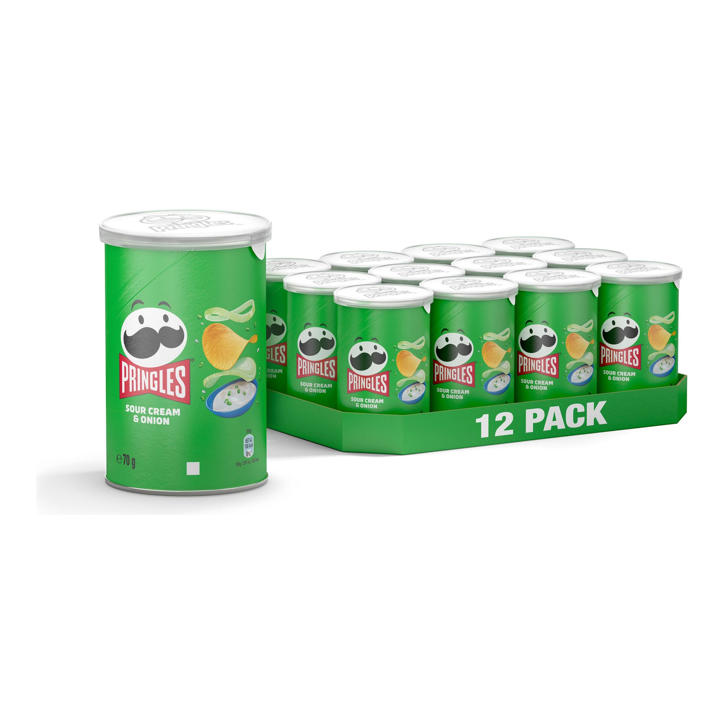 Cebolla Pringles Crema Agria (12x 70gr)