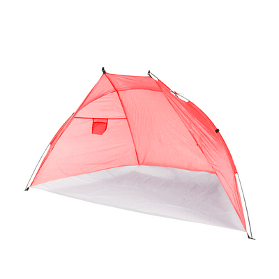 Tenda da spiaggia Pro Beach rossa 218x115x115 cm