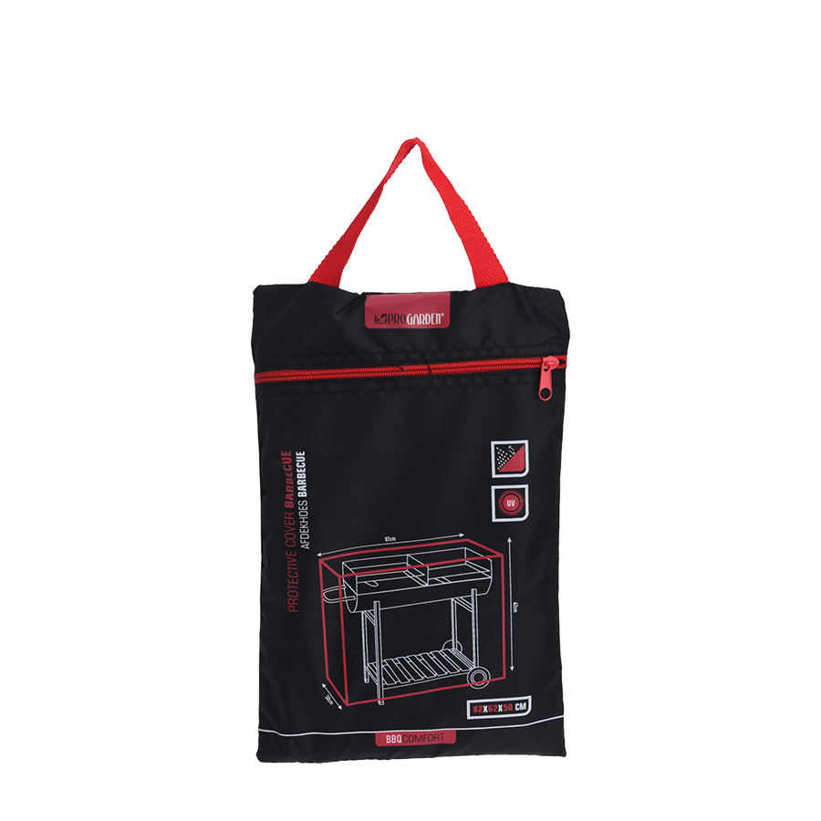 Funda para barbacoa de jardín Pro lujo 82x62x50cm