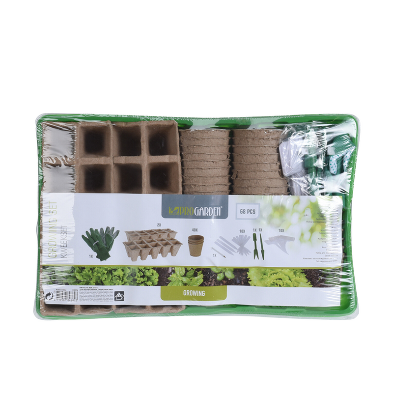 Kit di coltivazione da giardino professionale da 68 pezzi