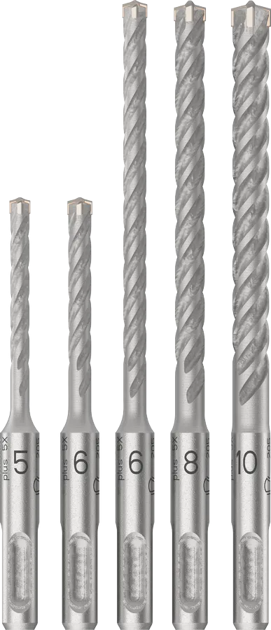 Bosch accessoires pro sds plus-5x hamerboorset | 5 6 6 8 10 mm | 7-delig - 2608707246