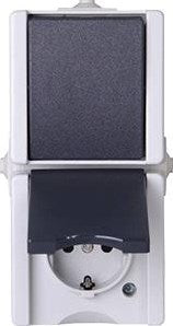 Proaqa kopp swd interruttore combinato ra verticale a montaggio superficiale - 4628130