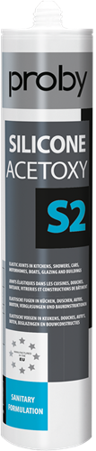 Enzo proby silicone acetoxy s2 | 280 ml | grijs (24 stuks) - 12002439