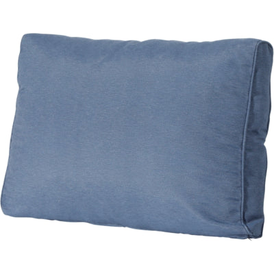 Cuscino schienale Madison panama blu 60 x 40 cm | 6 pezzi