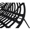 Sedia da soggiorno Lesli vero nero 77 cm | 4 pezzi