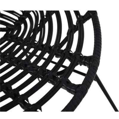Sedia da soggiorno Lesli vero nero 77 cm | 4 pezzi