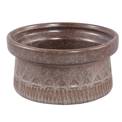 Ptmd binario per vasi da fiori basso l marrone scuro 19,5 cm | 6 pezzi
