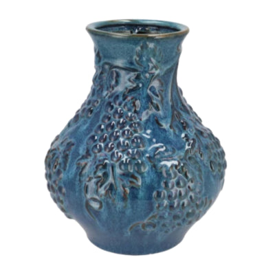 Vaso Daan in legno curvato uva blu 27 cm | 4 pezzi