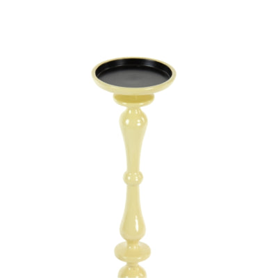 Light living light and living candelabro yahvi amarillo brillo 50 cm | 2 piezas