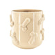 Housevitamin macetero dick beige 17,5 cm | 8 piezas