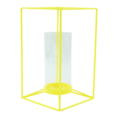 Farol Housevitamin amarillo 25 cm | 6 piezas