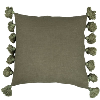 Cojín Ptmd Dolly taupe 45 cm | 4 piezas