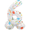 Palloncino foil folat in piedi 6 festa allegra 41 cm | 20 pezzi