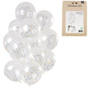 Palloncini folat origami figura 6 anni 30 cm set da 12 | 24 pezzi