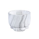 Ptmd bloempot marmy wit s 12 cm | 8 stuks