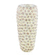 Ptmd bloempot ruis hoog m crème 45 cm | 2 stuks