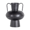Vaso in legno vere metal nero 37 cm | 4 pezzi
