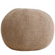 Ptmd pouf sanah marrone 40 cm | 2 pezzi
