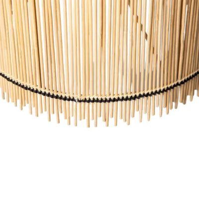 Hkliving (r) paralume cono bambù 45 cm | 2 pezzi