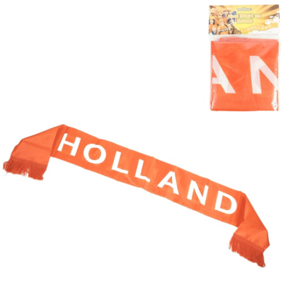 Sjaal holland oranje 130 cm | 48 stuks
