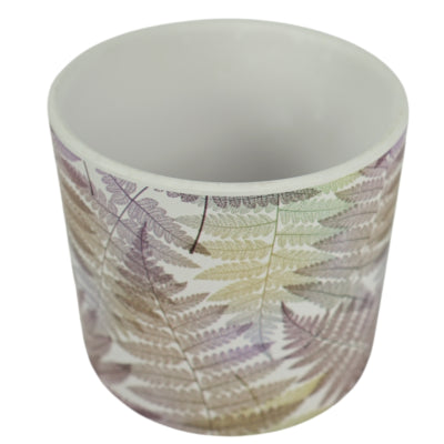 Bloempot leaves keramiek 13,5 cm | 6 stuks