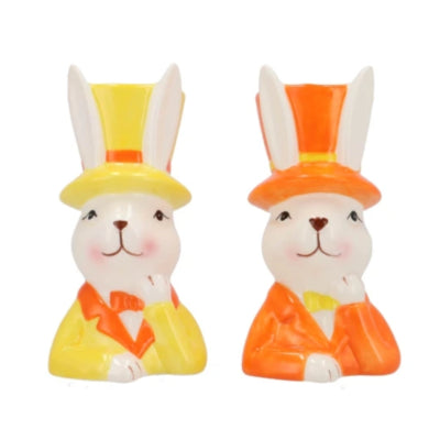 Jarrón Conejito de Pascua Conejito de Pascua 14 cm 2 surtidos | 12 piezas