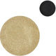 Plato decorativo melamina brillo negro dorado 28 cm 2 surtidos | 18 piezas