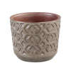 Ptmd vaso da fiori pella s marrone 10 cm | 12 pezzi