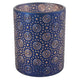 Portacandele Countryfield Hailey L Blu 12,5 cm | 12 pezzi