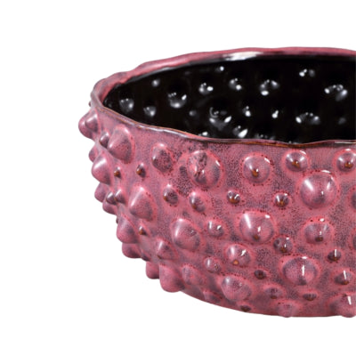 Ptmd vaso da fiori marel pois viola s 19,5 cm | 4 pezzi
