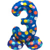 Globo foil folat de pie 3 puntos 41 cm | 20 piezas