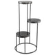 Tavolino Ptmd Hilde Marmo 81 cm | 2 pezzi