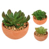 Pianta artificiale in vaso 9 cm 3 assortiti | 12 pezzi