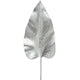 Hbx ramo artificiale strelitzia color argento 100 cm | 20 pezzi