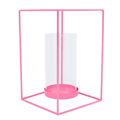 Housevitamin lantaarn roze 25 cm | 6 stuks