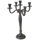 Candelabro clásico de aluminio aspecto antiguo 40 cm | 2 piezas
