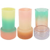 Vaas shae paars groen 17 cm | 24 stuks
