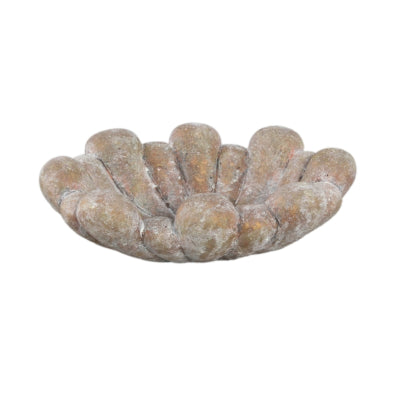 Ptmd cuenco minter s marrón 25 cm | 8 piezas