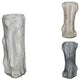 Daan vaso in legno curvato albero grigio 19 cm 3 assortiti | 12 pezzi