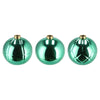 Daan kromhout vaas christmasball groen 17 cm 3 assorti | 3 stuks