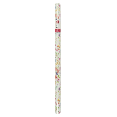 Papel de regalo flores 200 x 70 cm | 50 piezas