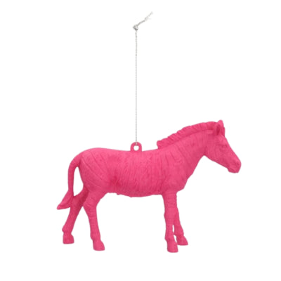 Ciondolo Ngk zebrato rosa 12 cm | 24 pezzi