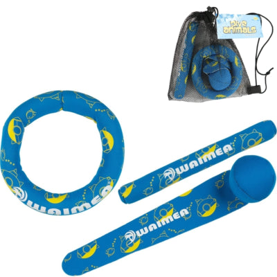 Set da immersione Waimea blu set da 3 | 10 pezzi