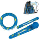 Set de buceo Waimea azul set de 3 | 10 piezas