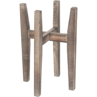 Supporto per piante in mica in legno 48 cm | 4 pezzi