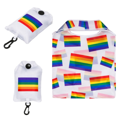 Borsa pieghevole Out of the blue arcobaleno 39 x 56 cm | 24 pezzi