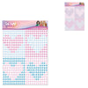 Craft universe glam girls stickers diamond a5 2 assorti | 24 stuks