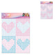 Craft universo glam chicas pegatinas diamante a5 2 surtidos | 24 piezas